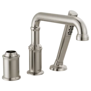 Delta Stainless Steel Broderick® Deck-Mount with Diverter