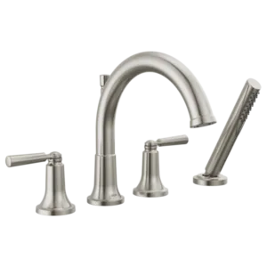 Delta Stainless Steel Saylor® Deck-Mount with Diverter