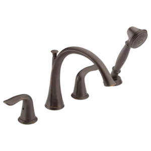 Delta Venetian Bronze Lahara® Deck-Mount with Diverter