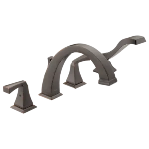 Delta Venetian Bronze Dryden™ Deck-Mount with Diverter