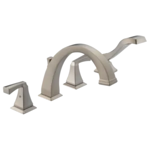 Delta Stainless Steel Dryden™ Deck-Mount with Diverter