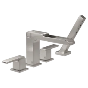 Delta Stainless Steel Ara® Deck-Mount with Diverter