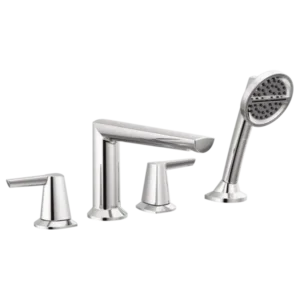 Delta  Polished Chrome Galeon™ Deck-Mount with Diverter