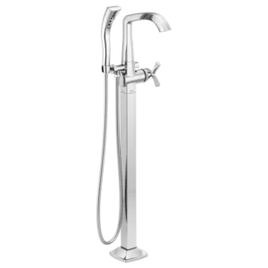 Delta  Polished Chrome Stryke® Floor-Mount