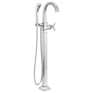 Delta  Polished Chrome Stryke® Floor-Mount