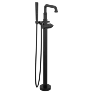 Delta Matte Black Broderick® Floor-Mount