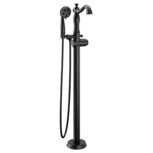Delta Matte Black Cassidy® Floor-Mount
