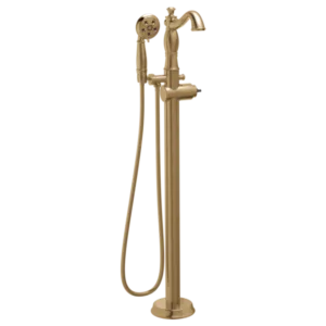 Delta Champagne Bronze Cassidy Floor-Mount