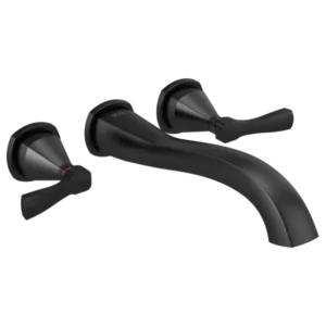 Delta Matte Black StrykeÂ® Wall-Mount