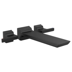 Delta Matte Black Pivotal® Wall-Mount