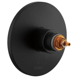 Brizo Matte Black Roccesco™ Valve Trim