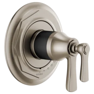 Brizo Luxe Nickel /Matte Black Rook® Valve Trim