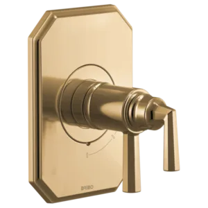Brizo Polished Gold Beauclere™ Valve Trim