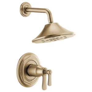 Brizo Luxe Gold Rook Shower Trim