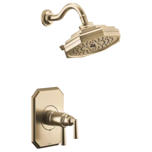 Brizo Luxe Gold Beauclere Shower Trim