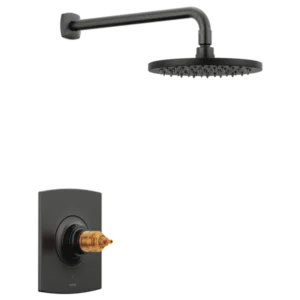 Brizo Matte Black Allaria® Shower Trim