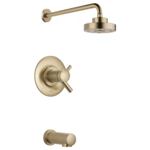 Brizo Luxe Gold Odin Tub & Shower Trim