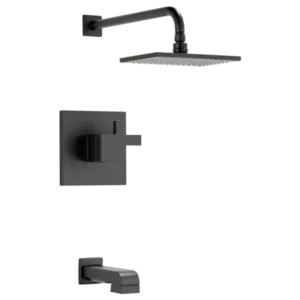 Brizo Matte Black Siderna® Tub & Shower Trim