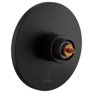 Brizo Matte Black Roccesco™ Valve Trim