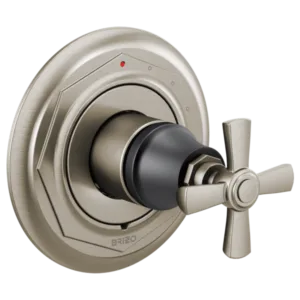 Brizo Luxe Nickel /Matte Black Rook® Valve Trim