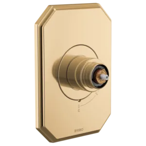 Brizo Polished Gold Beauclere™ Valve Trim