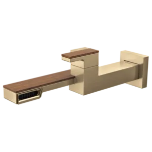 Brizo Luxe Gold / Wood Frank Lloyd Wright Wall-Mount