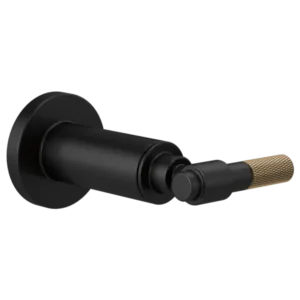 Brizo Matte Black/Luxe Gold Litze Volume Control