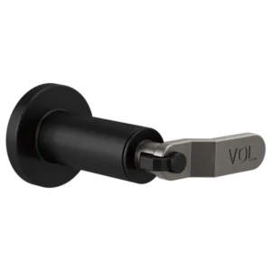 Brizo MATTE BLACK/LUXE STEEL Litze® Volume Control