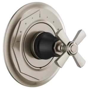 Brizo Luxe Nickel /Matte Black Rook® Valve Trim