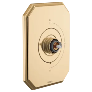 Brizo Polished Gold Beauclere™ Valve Trim