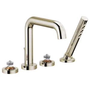 Brizo Polished Nickel Litze® Deck-Mount with Diverter