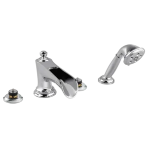 Brizo Polished Chrome Rook® Deck-Mount with Diverter