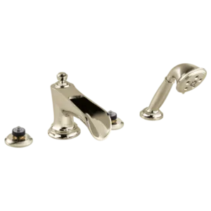 Brizo Polished Nickel Rook® Deck-Mount with Diverter