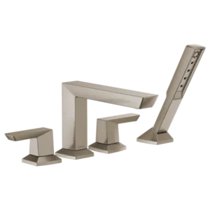 Brizo Luxe Nickel Vettis® Deck-Mount with Diverter