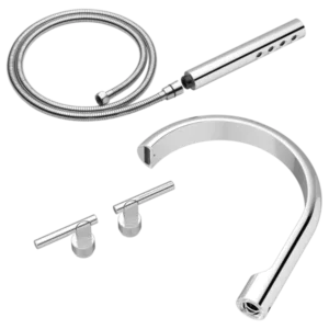 Brizo Polished Chrome Roccesco™ Floor-Mount