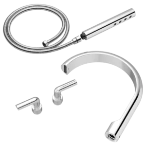 Brizo Polished Chrome Roccesco™ Floor-Mount