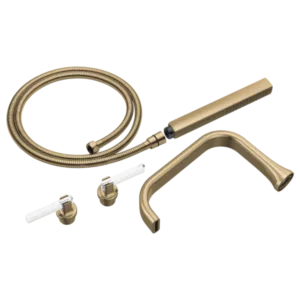 Brizo Luxe Gold / Clear Acrylic Allaria Handle Kit