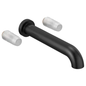 Brizo Matte Black Litze® Wall-Mount