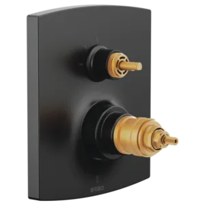 Brizo Matte Black Kintsu® Shower Trim with Diverter