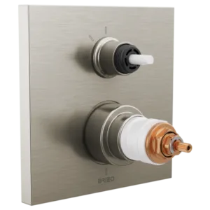 Brizo Luxe Nickel Frank Lloyd Wright® Shower Trim with Diverter