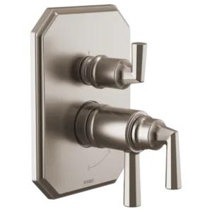 Brizo Luxe Nickel Beauclere™ Shower Trim with Diverter