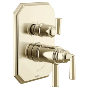 Brizo Polished Nickel Beauclere™ Shower Trim with Diverter