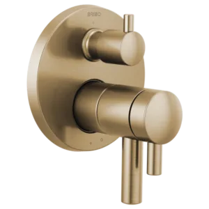 Brizo Luxe Gold Odin Shower Trim with Diverter