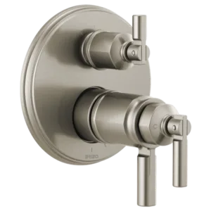 Brizo Luxe Nickel Invari® Shower Trim with Diverter