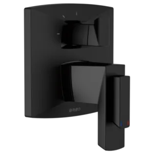 Brizo Matte Black Vettis® Shower Trim with Diverter