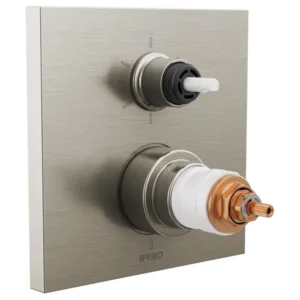 Brizo Luxe Nickel Frank Lloyd Wright® Shower Trim with Diverter