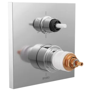 Brizo Polished Chrome Frank Lloyd Wright® Shower Trim with Diverter