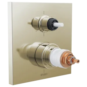 Brizo Polished Nickel Frank Lloyd Wright® Shower Trim with Diverter