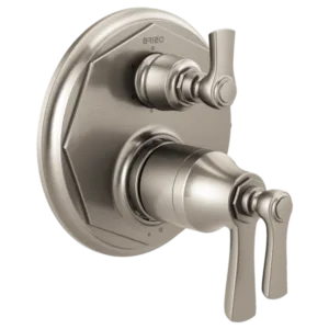 Brizo Luxe Nickel Rook® Shower Trim with Diverter