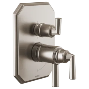Brizo Luxe Nickel Beauclere™ Shower Trim with Diverter